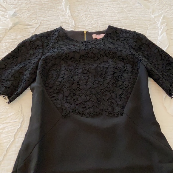 Ted Baker London Sew in Love little black dress - Picture 9 of 9